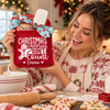 Personalized Christmas Calories Don't Count Potholder, Christmas Cookie Gift LM32 670537