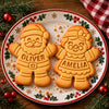 Personalized Gingerbread Characters Cookie Stamp Christmas Gift For Family CH07 181056
