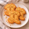 Custom Name Football Shirt Shaped Cookie Stamp, Sports Celebration Baking Accessory HO82 904160