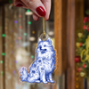 Personalized Dog Toile De Jouy Acrylic Ornament LM32 895043