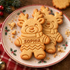 Personalized Gingerbread Characters Cookie Stamp Christmas Gift For Family CH07 181056