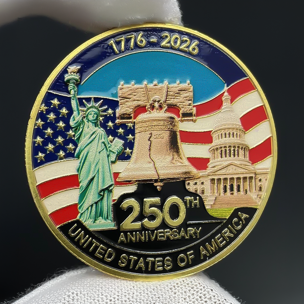 American 250th Anniversary - United States of America Commemorative Challenge Coin HA75 920220