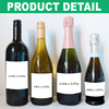 Custom Photo The Man The Myth The Dog Father Wine Label LM32 893893