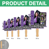 Custom Photo Lights, Camera, Graduate Class Of 2026 Face Fan LM32 899311
