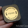 Decision Coin Custom Engraved Brass Coin Couples Gifts for Him or Her Anniversary Gift Birthday Gift Christmas Gift CH07 895600