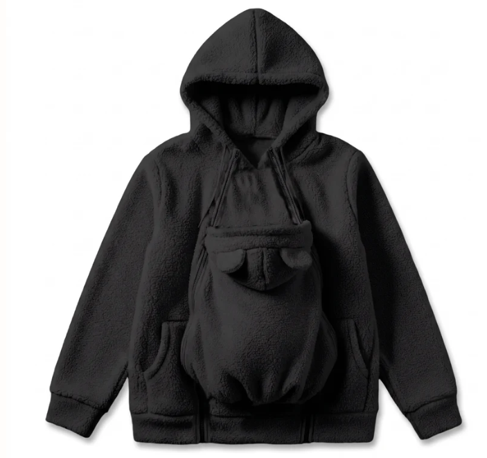 Hands-Free Babywearing Hoodie, Cozy Mama Baby Carrier Hoodie CH07 180540