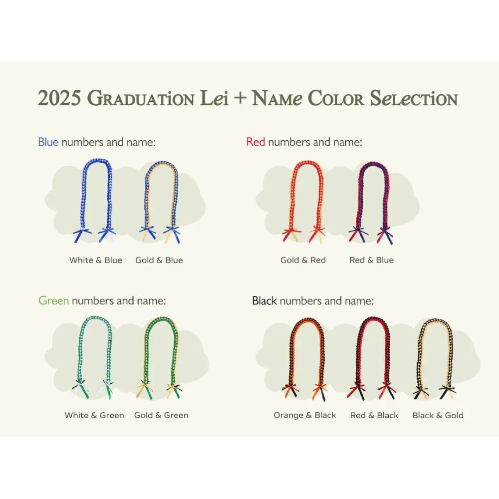 Custom Photo Class Of 2026 Graduation Lei, Senior Night Gift Lei, Ribbon Lei, Gift For Graduates HO82 901526