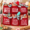 Personalized Christmas Calories Don't Count Potholder, Christmas Cookie Gift LM32 670537