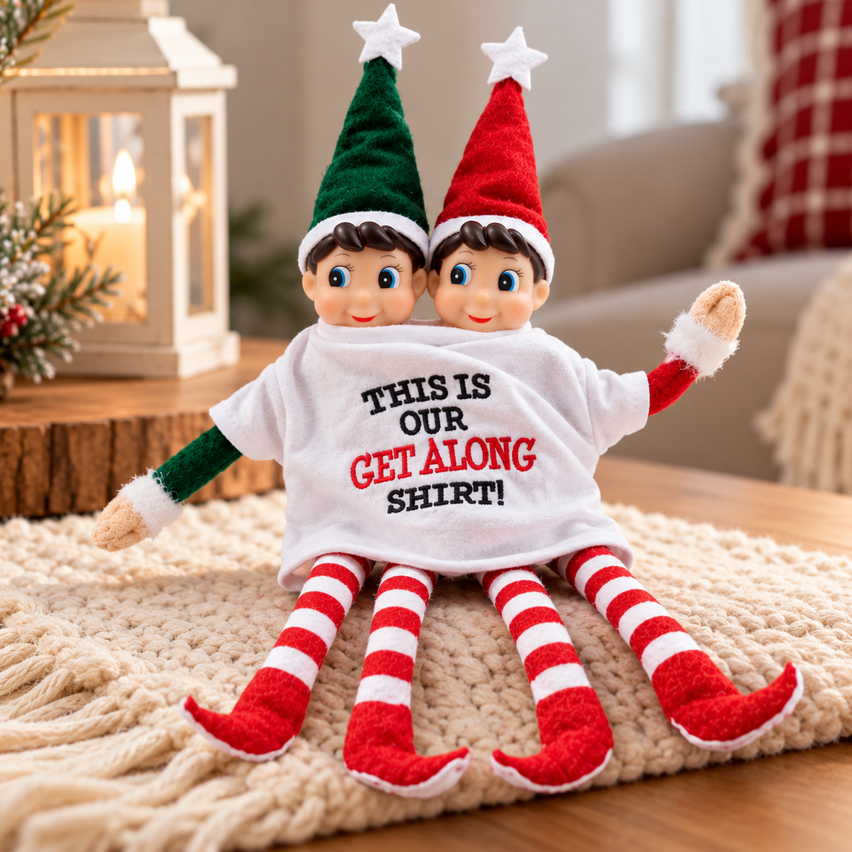 This Is Our Get Along Elf Shirt – Elf Doll Accessories For Best Friends Gift LM32 670451