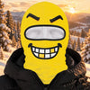 Funny Grinning Face Ski Mask, Yellow Novelty Balaclava Winter Gift LM32 670331