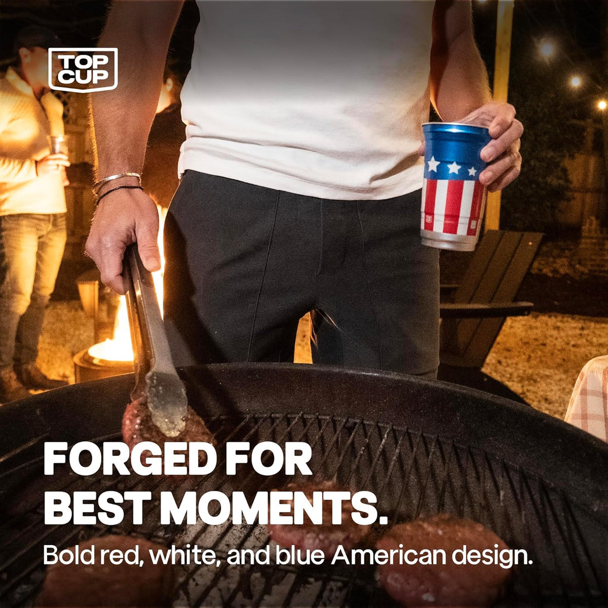 America'S 250Th Birthday 20 Oz Reusable Aluminum Cups 20 Count | Durable, Reusable & Recyclable, Made in USA