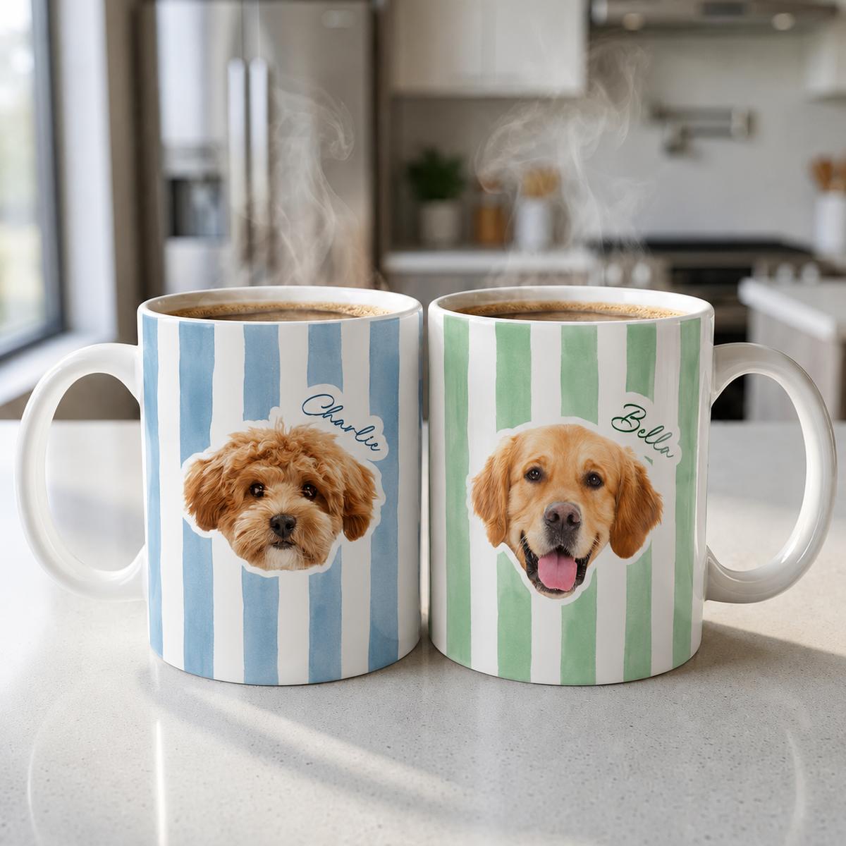 Custom Dog Photo Personalized Print Full Mug For Dog Lovers LM32 895493