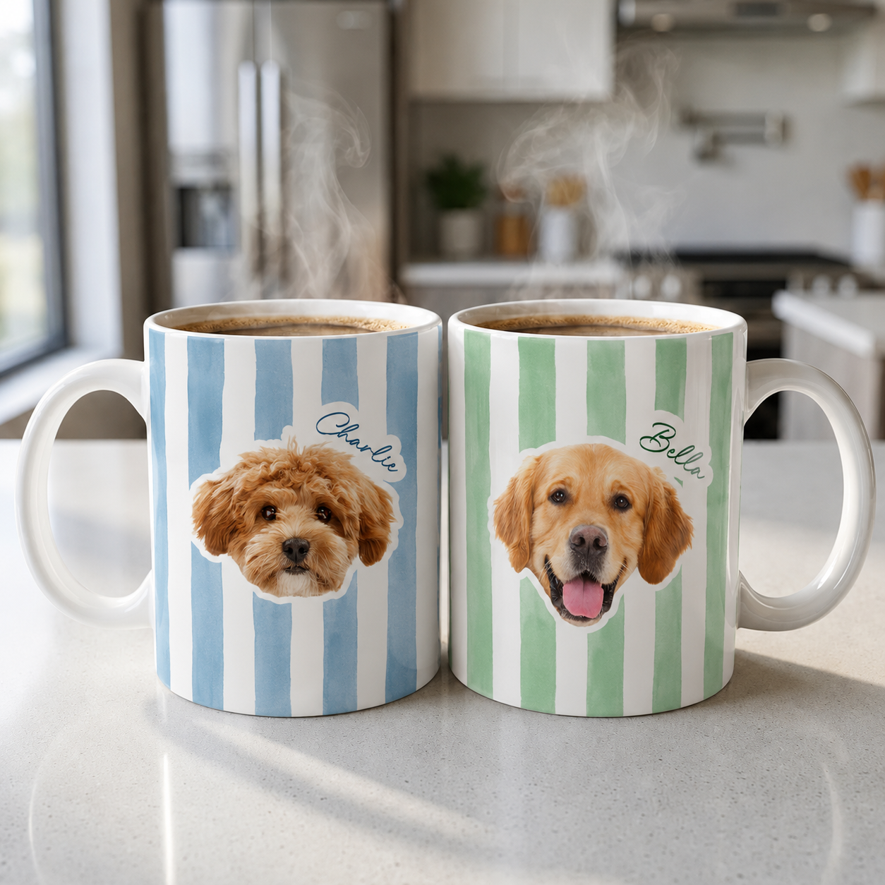 Custom Dog Photo Personalized Print Full Mug For Dog Lovers LM32 895493