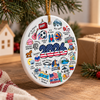 2026 Year to Review Remember Keepsake Christmas Ceramic Ornament LM32 670725