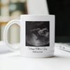 Custom Photo Happy Father's Day Baby Scan Mug - Gift For Father's Day TH10 169933