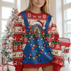 Custom Photo Dog Cat Personalized Christmas Ugly Sweater - Gifts For Dog Cat Lovers HA75 919512