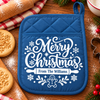 Personalized Family Name Merry Christmas Family Potholder LM32 670581