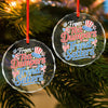 USA 250th Anniversary 250 Years of Freedom America Glass Ornament HO82 894528