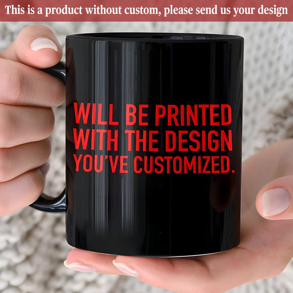 11oz 15oz Black Mug Personalized Gift 889715