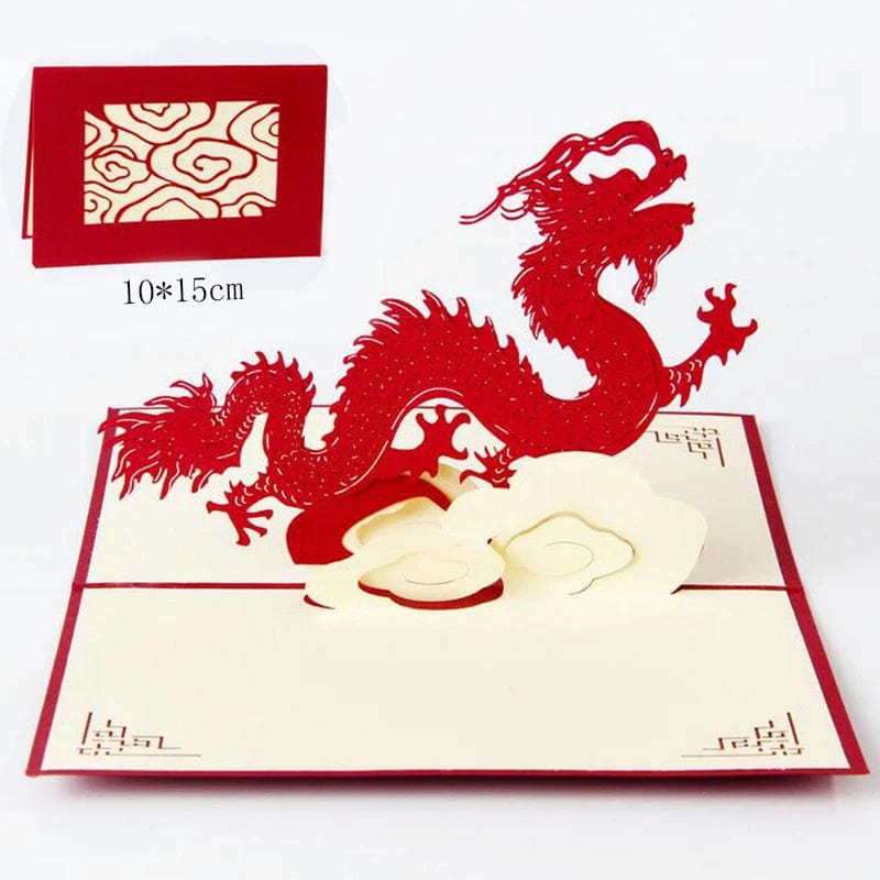 GeckoCustom 1pcs 3D Pop Up Greeting Cards With Envelope Laser Cut Post Card For Birthday Christmas Valentine' Day Party Wedding Decoration GD0046