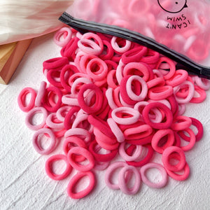 GeckoCustom 20/50pcs Kids Elastic Hair Bands Girls Sweets Scrunchie Rubber Band for Children Hair Ties Clips Headband Baby Hair Accessories 34 / 20 Pieces