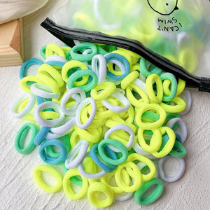GeckoCustom 20/50pcs Kids Elastic Hair Bands Girls Sweets Scrunchie Rubber Band for Children Hair Ties Clips Headband Baby Hair Accessories 31 / 20 Pieces