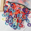 GeckoCustom 20/50pcs Kids Elastic Hair Bands Girls Sweets Scrunchie Rubber Band for Children Hair Ties Clips Headband Baby Hair Accessories 37 / 20 Pieces
