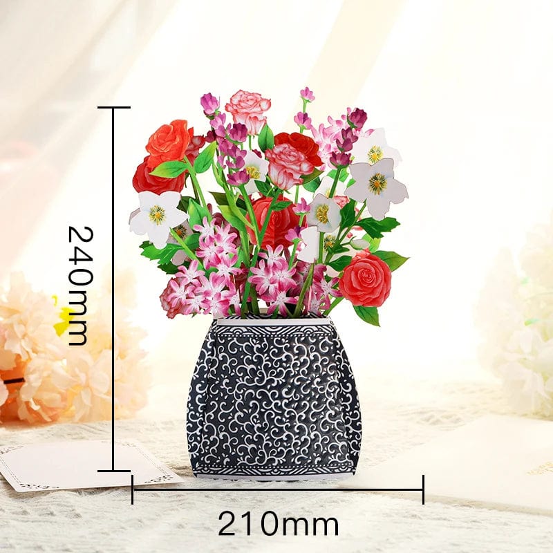 GeckoCustom 3D Pop UP Greeting Cards For Gifts fragrance