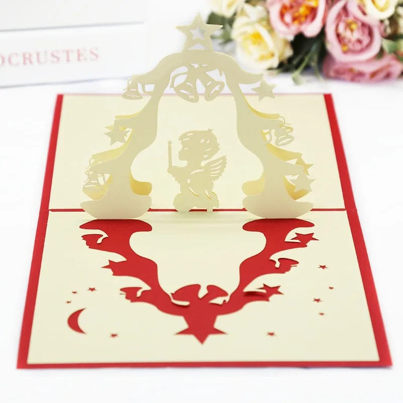 GeckoCustom 3D Pop Up Love Card with Envelope Valentines Day Birthday Anniversary Greeting Cards for Couples Wife Husband Handmade Gifts 5