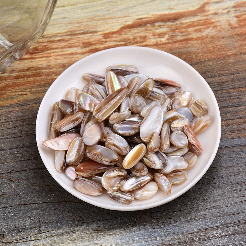 GeckoCustom 50/100g Natural Crystal Amethyst Agate Irregular Mineral Healing Stone Gravel Specimen Suitable For Aquarium Home Decor Crafts Seed stone / 100g