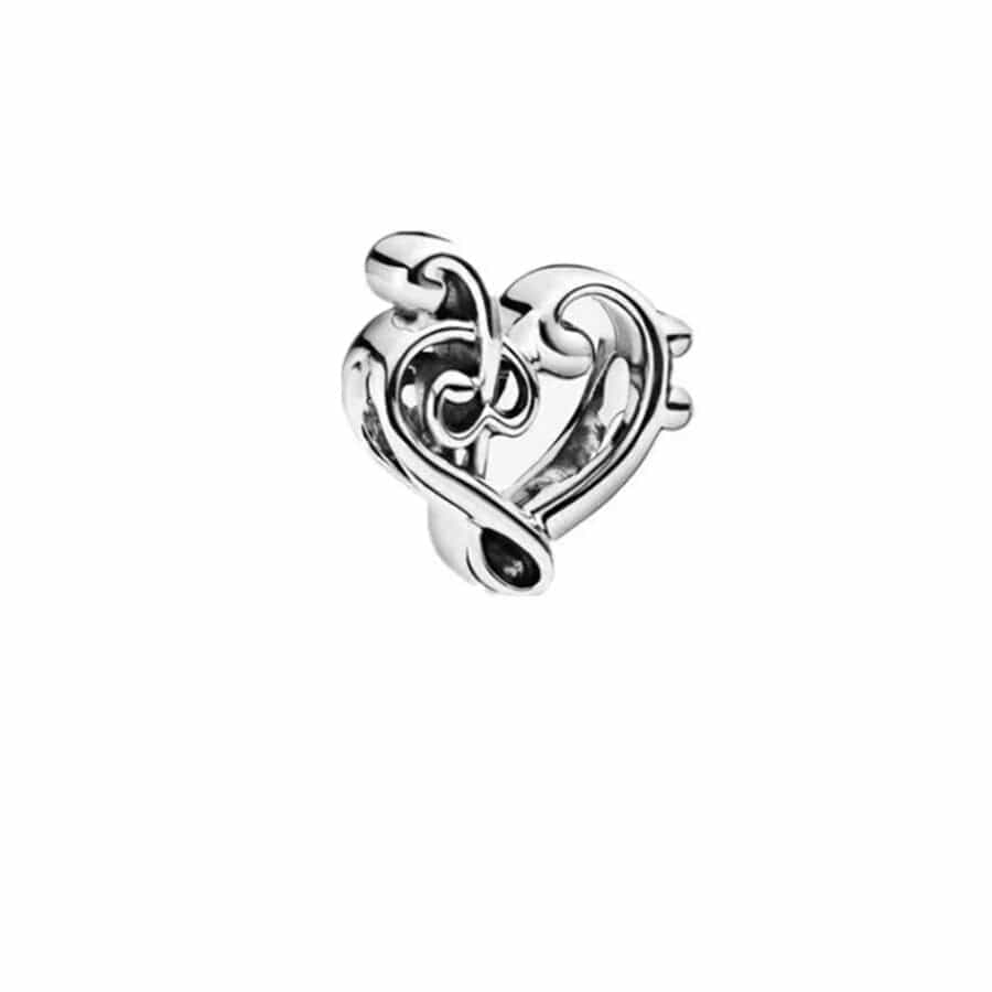 GeckoCustom 925 Sterling Silver Openwork Paw Print Infinity Charm Bead Fit Original Pandora Bracelet Necklace Jewelry Gift For Women SS505