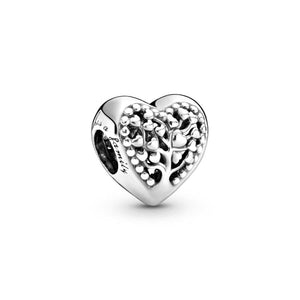 GeckoCustom 925 Sterling Silver Openwork Paw Print Infinity Charm Bead Fit Original Pandora Bracelet Necklace Jewelry Gift For Women SS60