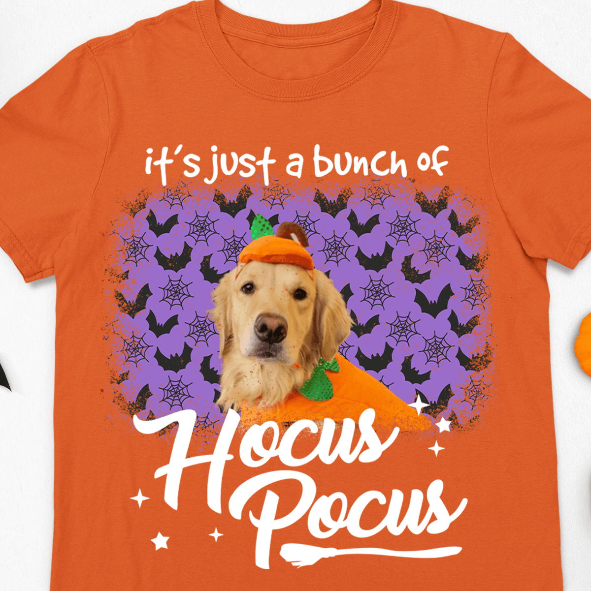 Upload photo for Hocus Pocus Dog Shirt DA199 - GeckoCustom