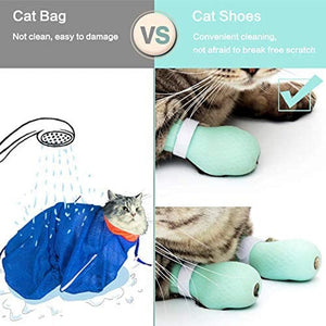 GeckoCustom Adjustable Silicone Anti-scratch Cat Foot Shoes