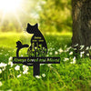 GeckoCustom Always Loved And Missed Cat Memorial Garden Stake TH10 891561