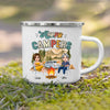 GeckoCustom Always Take The Scenic Route Camping Mug, Campfire Mug N304 HN590 12oz