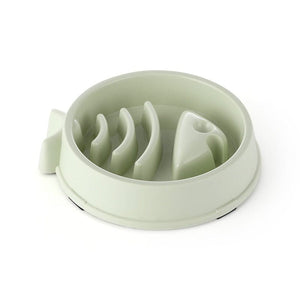 GeckoCustom Anti-choking And Non-slip Cat Dog Slow Food Bowl Picture color 9