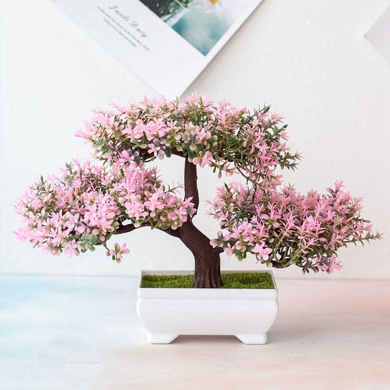 bonsai tree ornaments Artificial Plants Bonsai Small Tree Pot