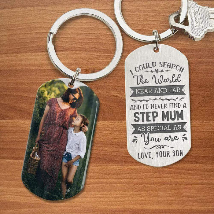 GeckoCustom Being My Mother In Law Step Mother Family Metal Keychain HN590