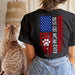 GeckoCustom Best Cat Mom Ever Flag Cat Shirt, N304 HN590