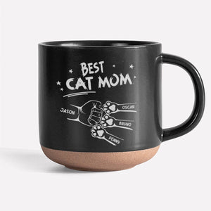 GeckoCustom Best Dog Dad, Cat Dad, Dog Mom, Cat Mom Ever Personalized Engraved Pottery Mug HA75 891584 11oz