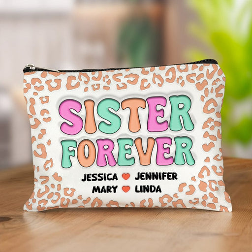 GeckoCustom Bestie Forever Cosmetic Bag Personalized Gift T368 890617