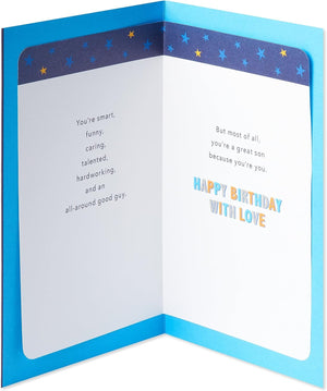 GeckoCustom Birthday Card for Son (Celebrate)
