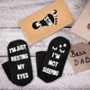 GeckoCustom Birthday Gifts for Dad Fathers Day Dad Gifts from Daughter Son Wife, Mens Gifts Funny Socks Christmas Gifts for Men