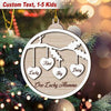 GeckoCustom Blessed Grandma Layered Wood Ornament HN590