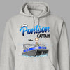 GeckoCustom Boating Pontoon Captain Shirt TA29 889603 Pullover Hoodie / Sport Grey Color / S