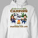 GeckoCustom Camping Partners For Life Husband Wife Shirt Personalized Gift TA29 890199 Pullover Hoodie / Sport Grey Colour / S
