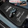 GeckoCustom Car mats Personalized Gift, Upload photo classic car, Custom name & year, HN590