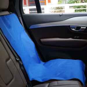 GeckoCustom Car Waterproof Back Seat Pet Cover Protector Mat Rear Safety Travel Accessories for Cat Dog Pet Carrier Car Rear Back Seat Mat