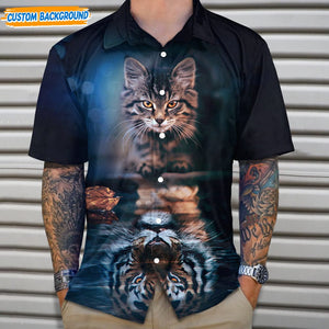 GeckoCustom Cat 3D For Cat Lover Hawaii Shirt N304 889288